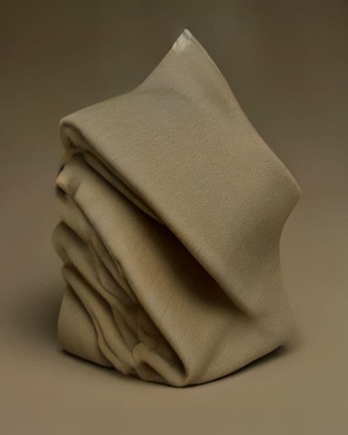 Olive Tan unstitched suit fabric